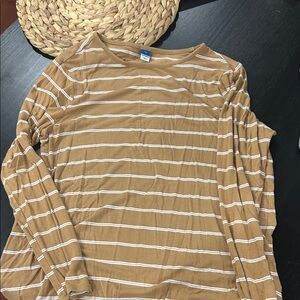 Striped Long Sleeve Top